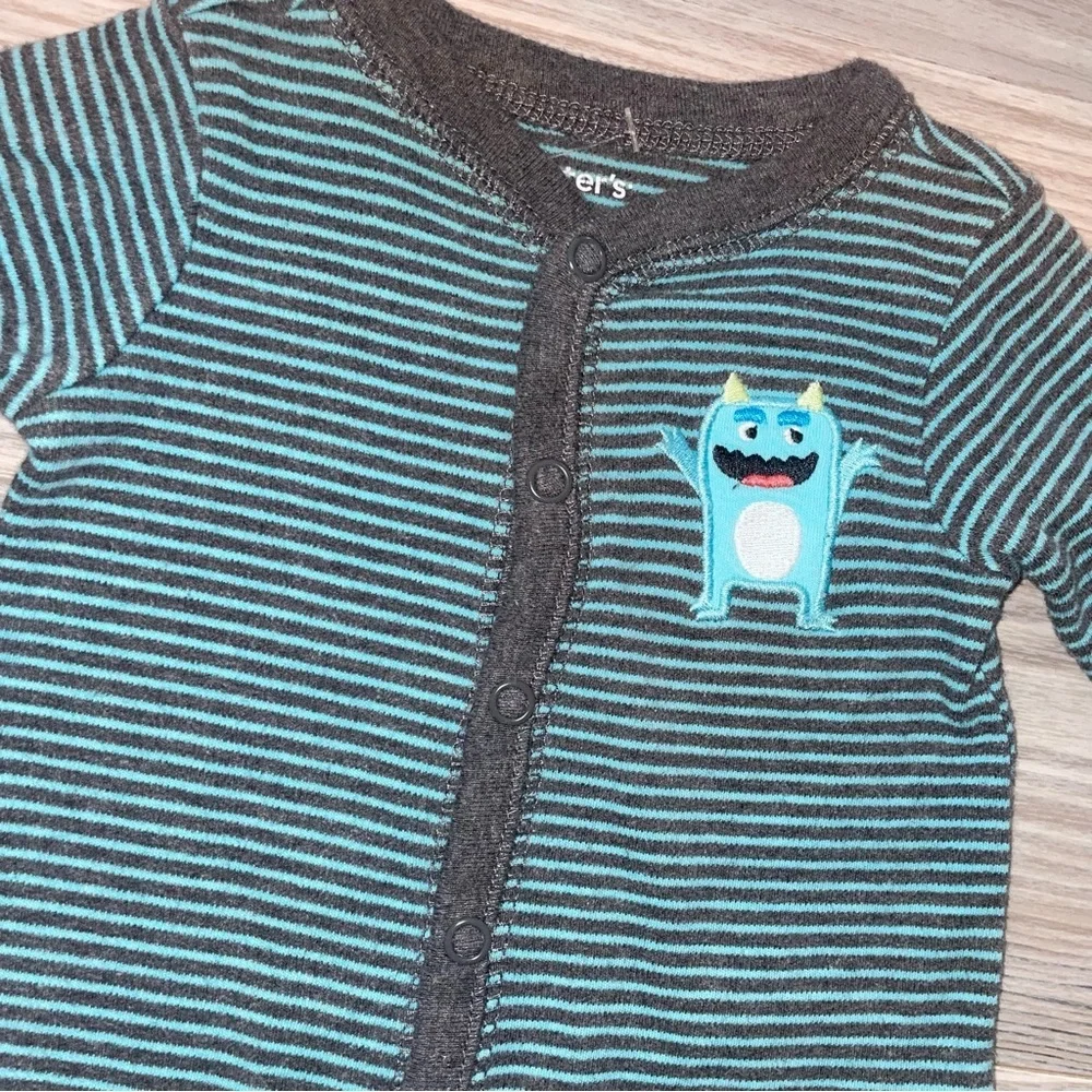 Carter’s Baby Boys Monster Sleep & Play 3 Months